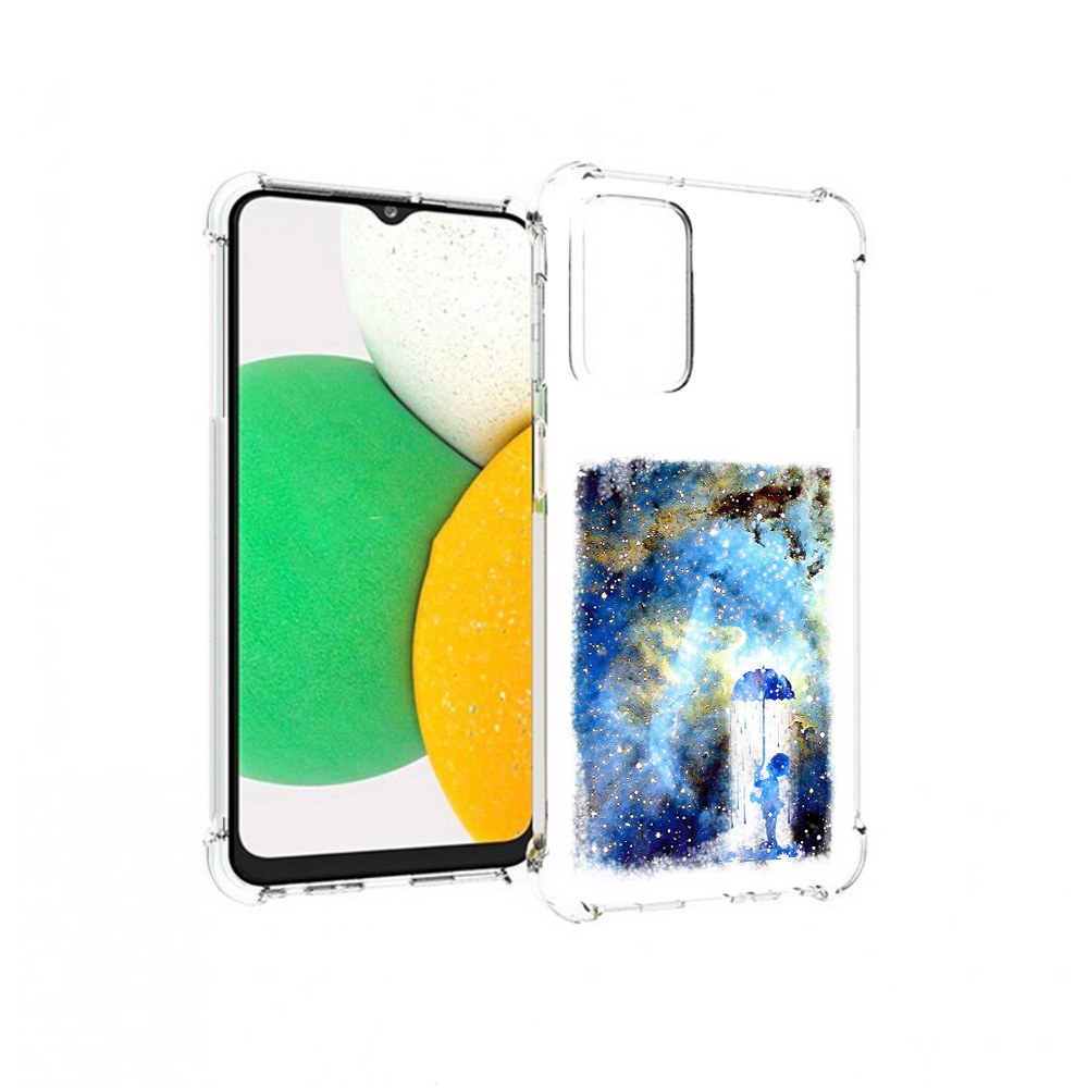 

Чехол MyPads Tocco для Samsung Galaxy A23 мальчик в небе, Прозрачный, Tocco