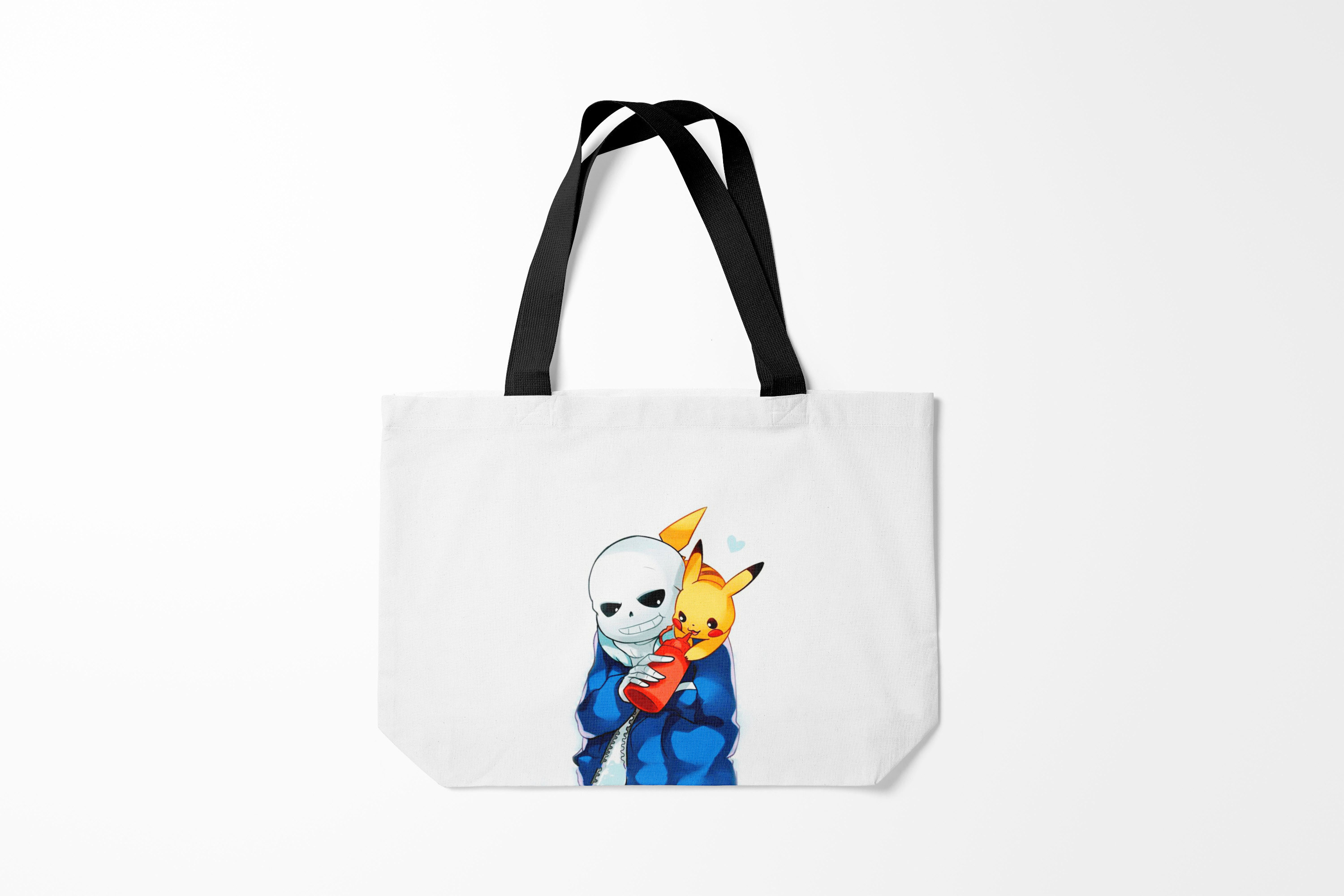

Сумка шoппер унисекс Burnettie Undertale, белый, Undertale