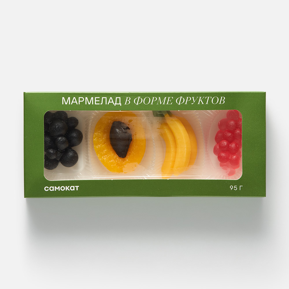 Мармелад Самокат фрукты, 95 г