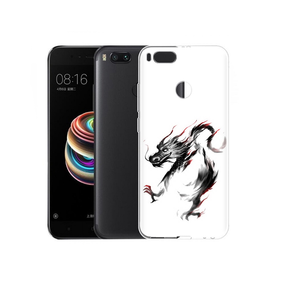 

Чехол MyPads Tocco для Xiaomi Mi 5X черный дракон (PT75177.336.690), Прозрачный, Tocco