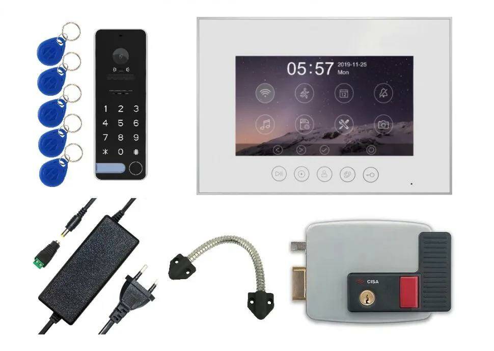 

Комплект видеодомофона Marilyn HD Wi-Fi s с замком Cisa 11.630.60.3, 4.441-067