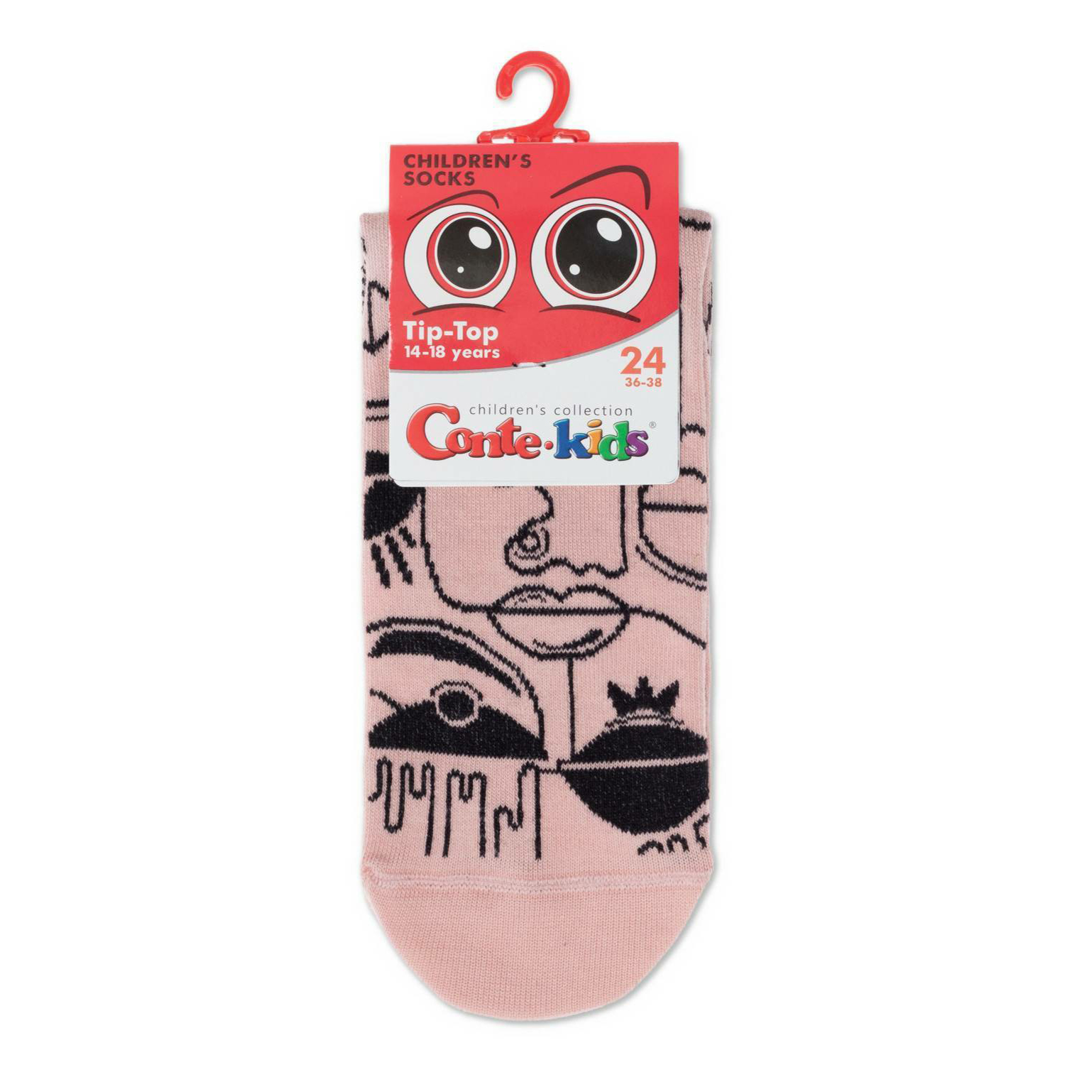 

Носки детские Conte-Kids, пепельно-розовый, р. 24