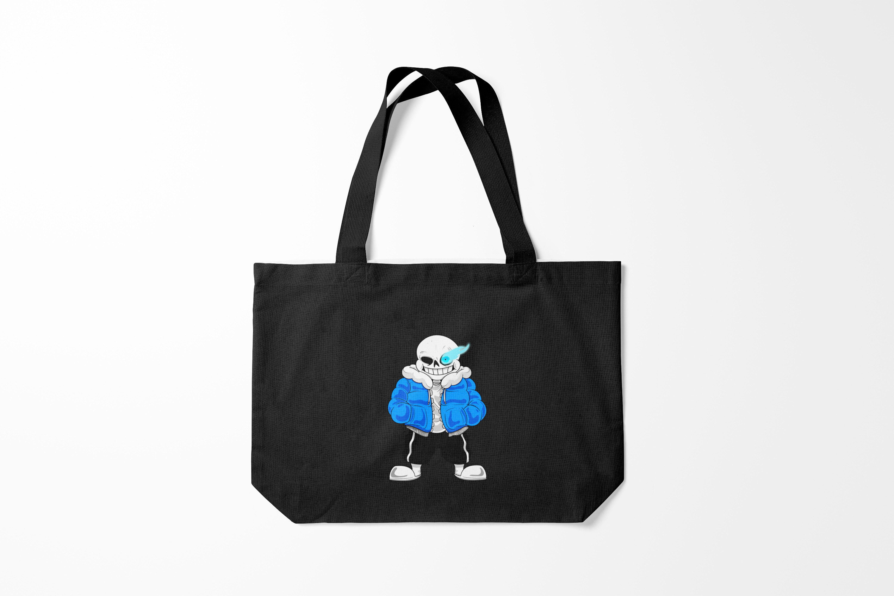

Сумка шoппер унисекс Burnettie Undertale, черный, Undertale
