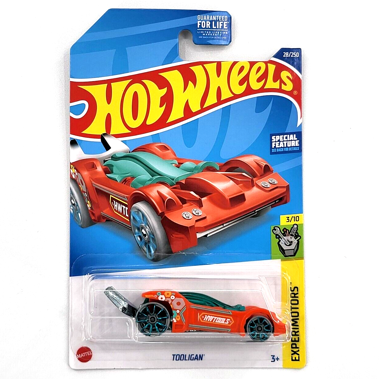 Базовая машинка Hot Wheels TOOLIGAN, красная, 5785/HCX90