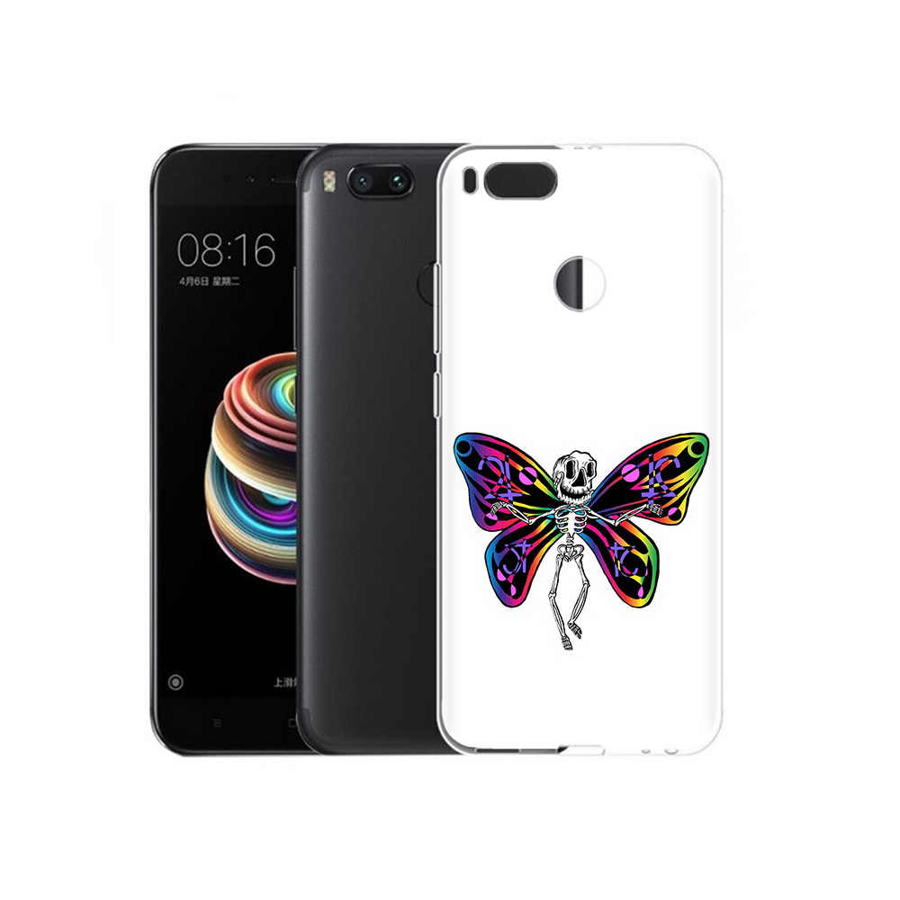 

Чехол MyPads Tocco для Xiaomi Mi 5X эффект бабочки (PT75177.336.701), Прозрачный, Tocco