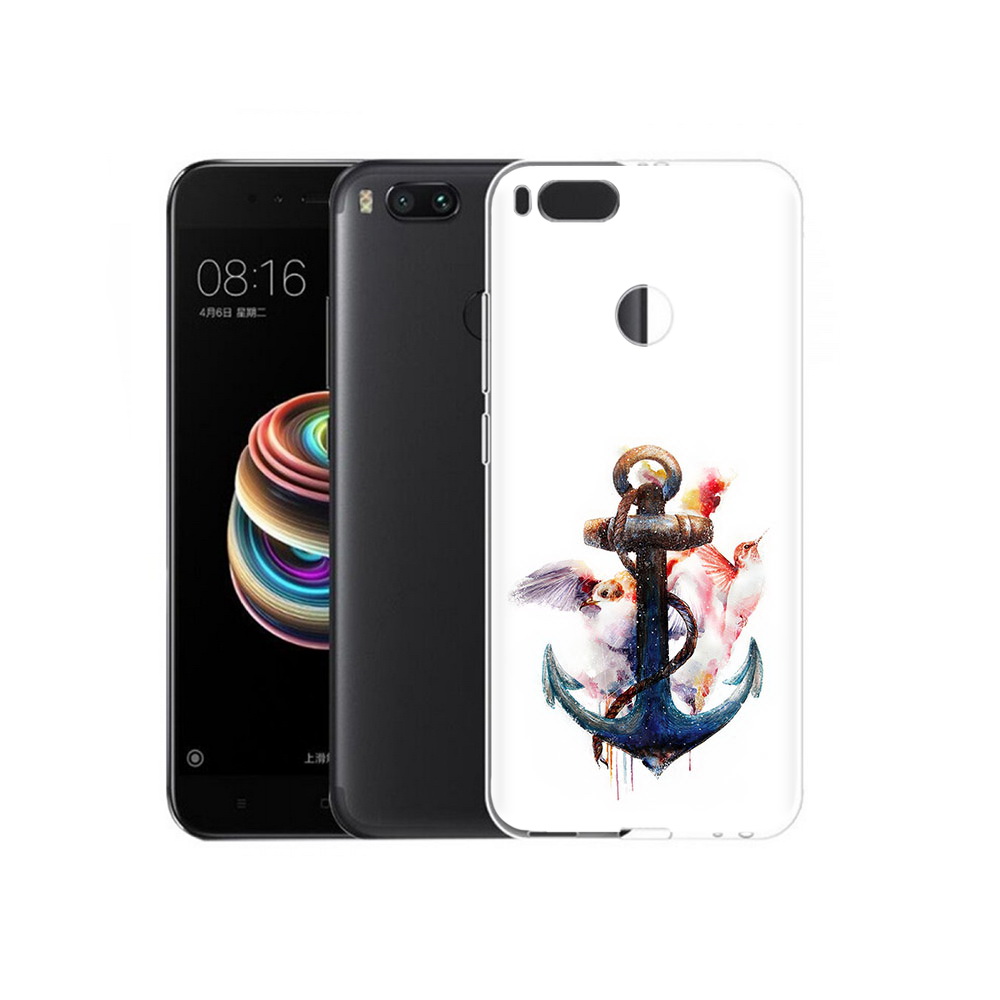 

Чехол MyPads Tocco для Xiaomi Mi 5X якорь с птицами (PT75177.336.703), Прозрачный, Tocco