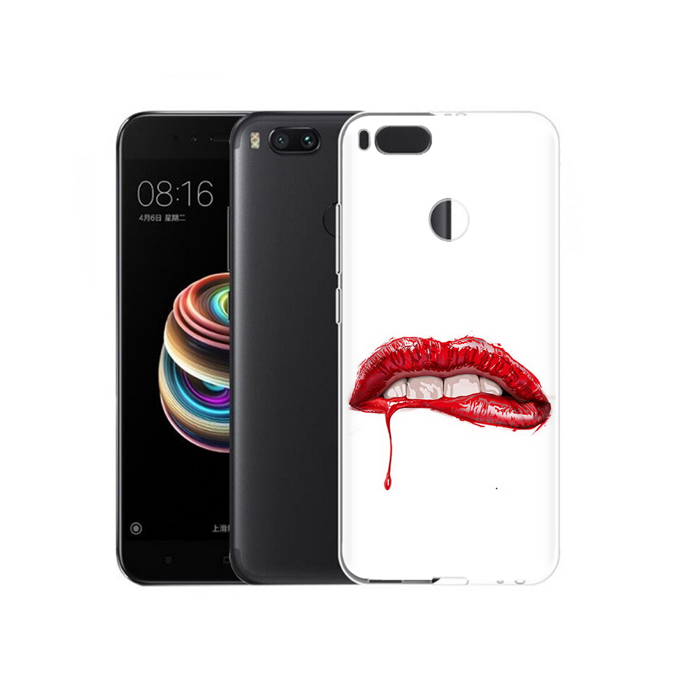 

Чехол MyPads Tocco для Xiaomi Mi 5X яркие красные губы (PT75177.336.706), Прозрачный, Tocco