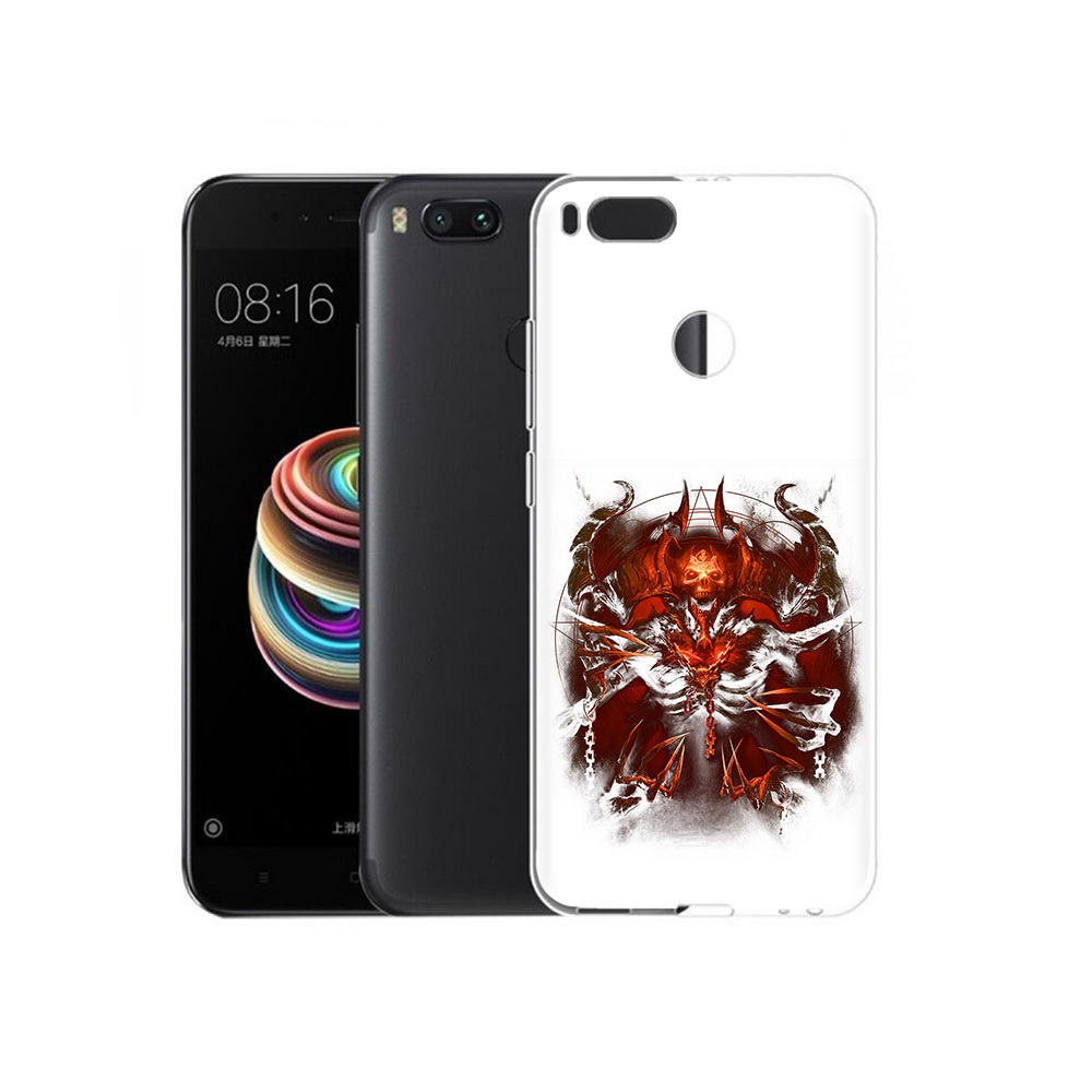 

Чехол MyPads Tocco для Xiaomi Mi 5X яркий демон (PT75177.336.708), Прозрачный, Tocco