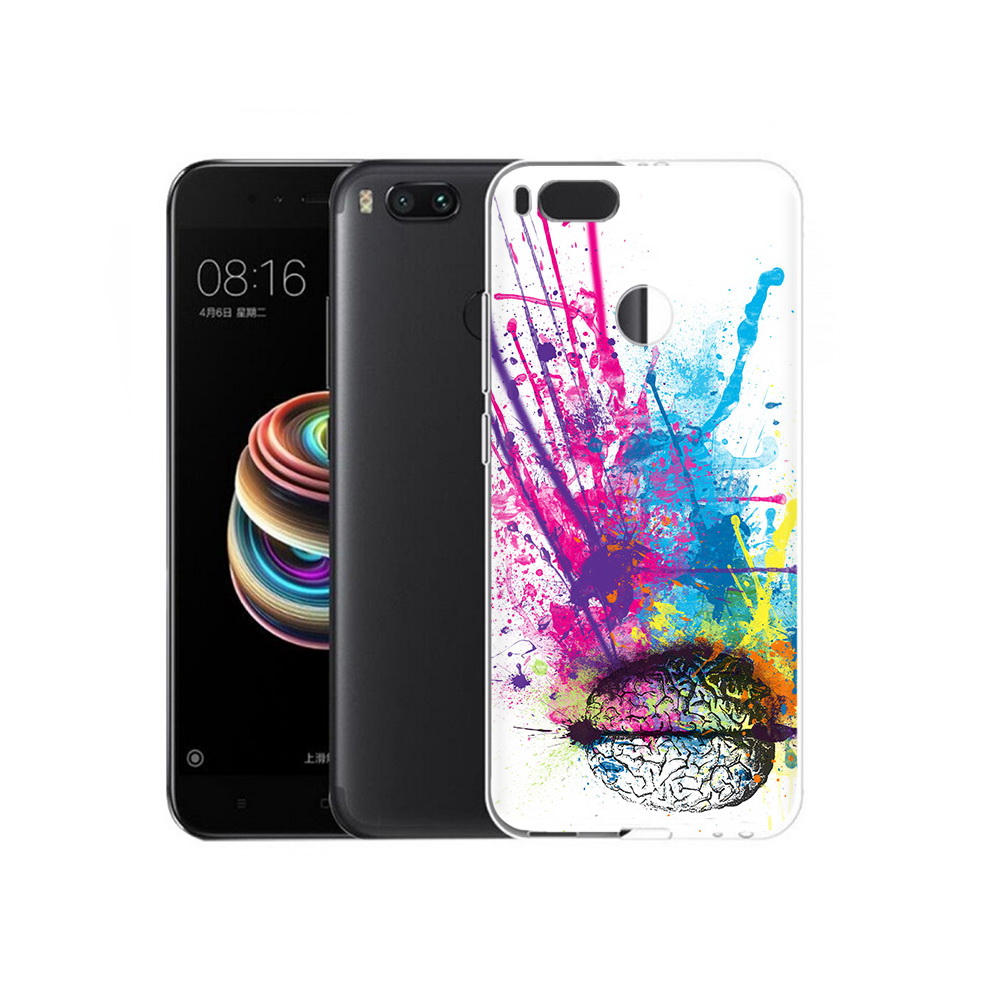 

Чехол MyPads Tocco для Xiaomi Mi 5X яркий красочный мозг (PT75177.336.710), Прозрачный, Tocco