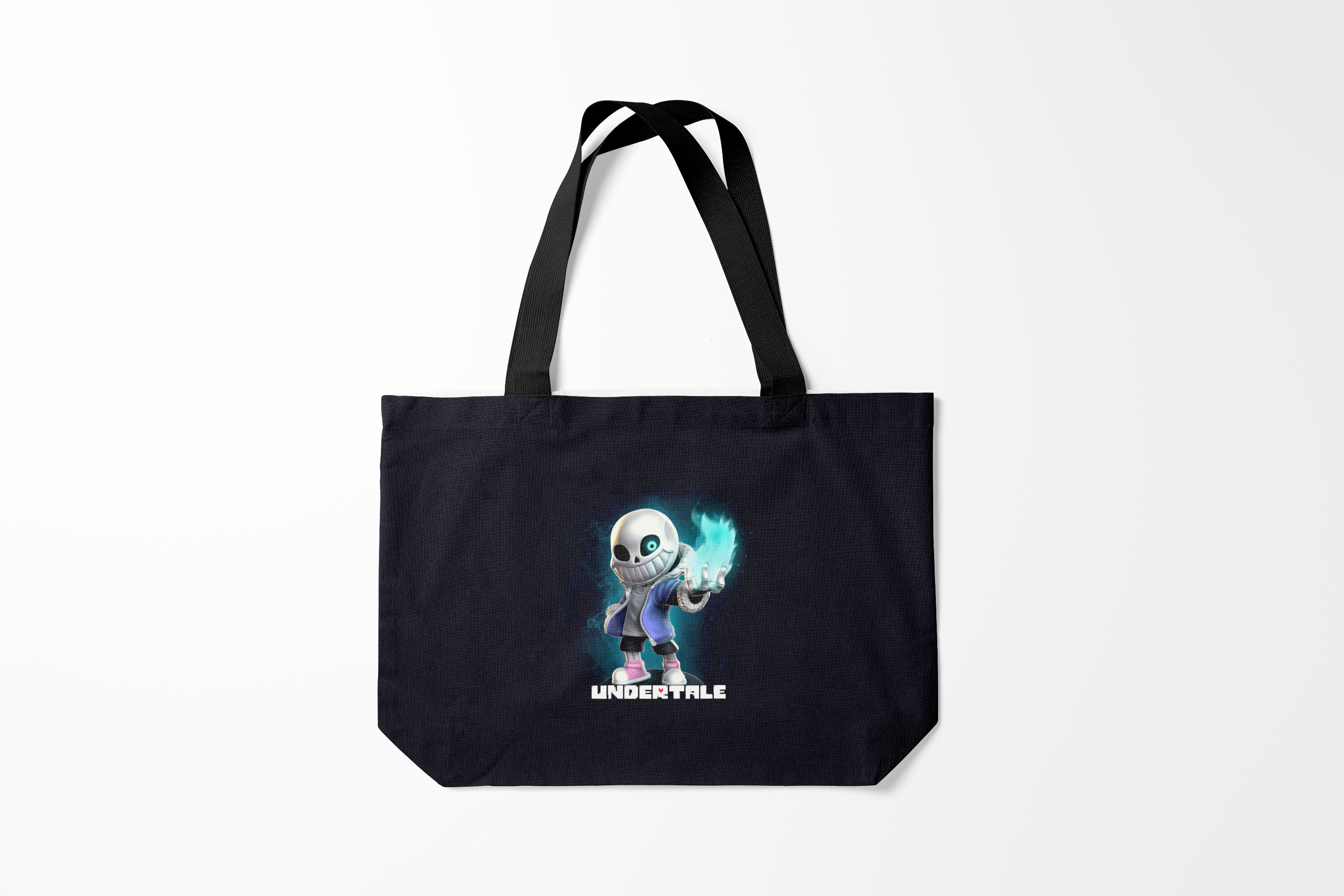 

Сумка шoппер унисекс Burnettie Undertale, черный, Undertale