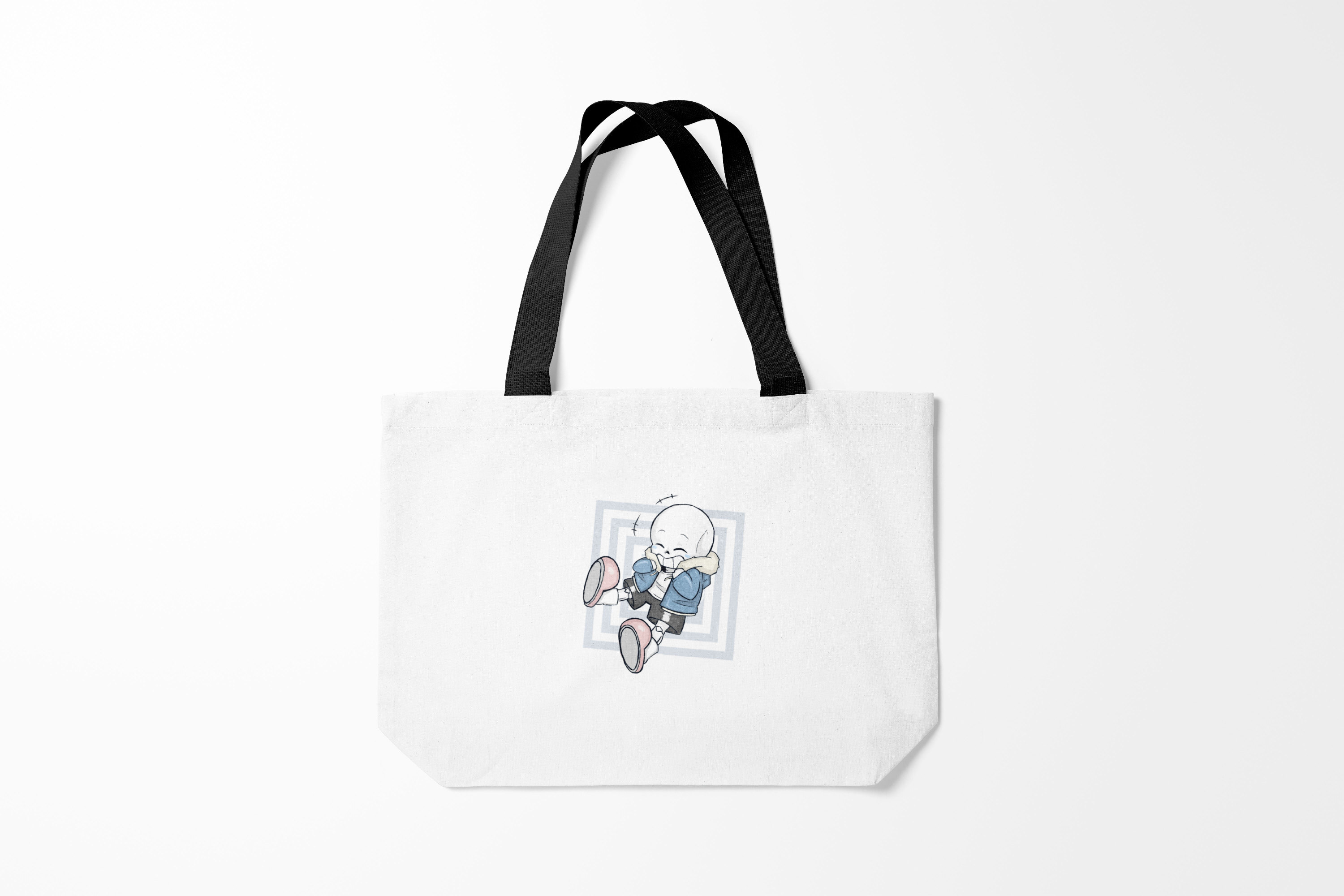

Сумка шoппер унисекс Burnettie Undertale, белый, Undertale