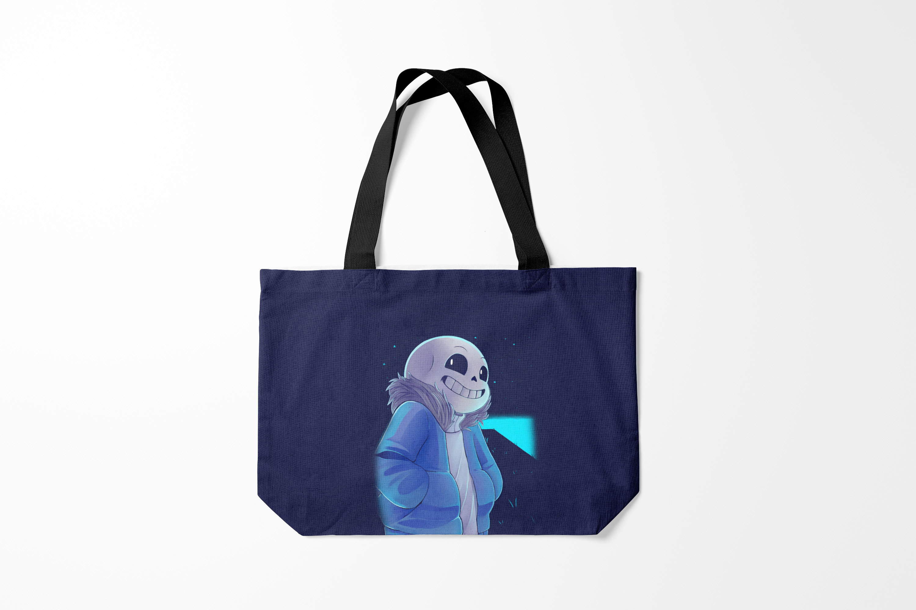 

Сумка шoппер унисекс Burnettie Undertale, синий, Undertale