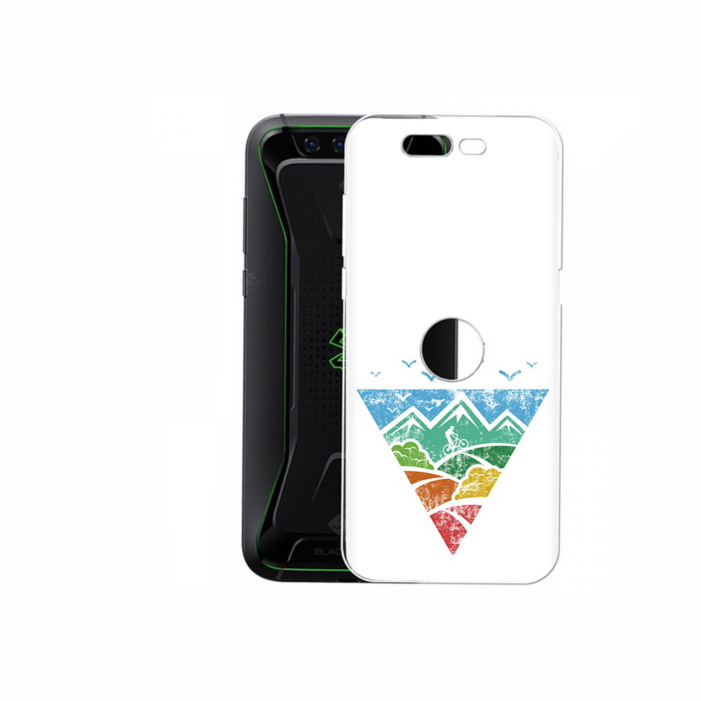 

Чехол MyPads Tocco для Xiaomi Black Shark Лес земля море чайки (PT144492.337.105), Прозрачный, Tocco