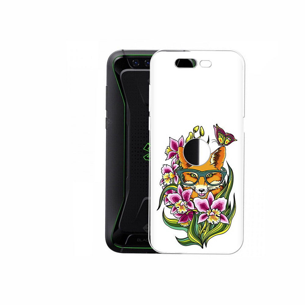 

Чехол MyPads Tocco для Xiaomi Black Shark Лиса в цветах (PT144492.337.108), Прозрачный, Tocco