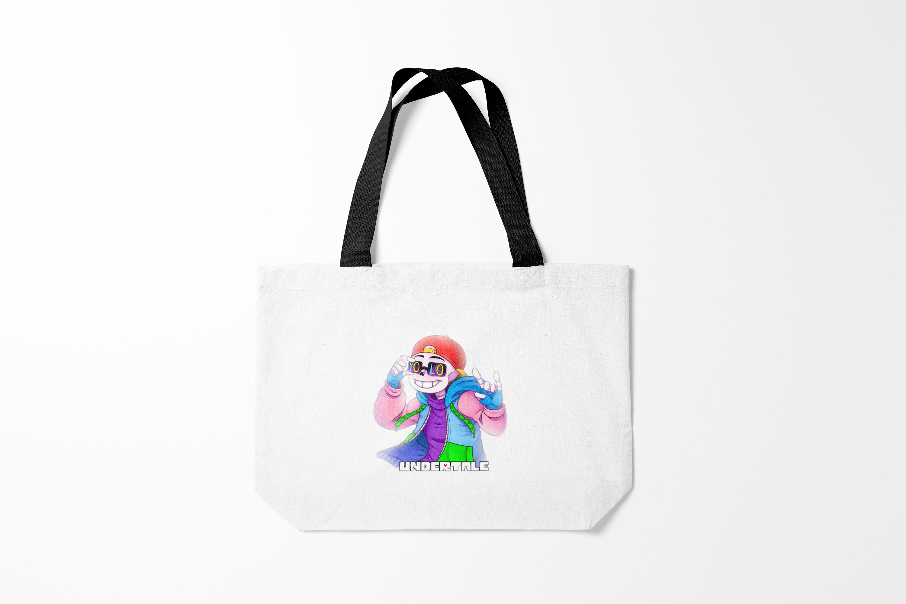 

Сумка шoппер унисекс Burnettie Undertale, белый, Undertale