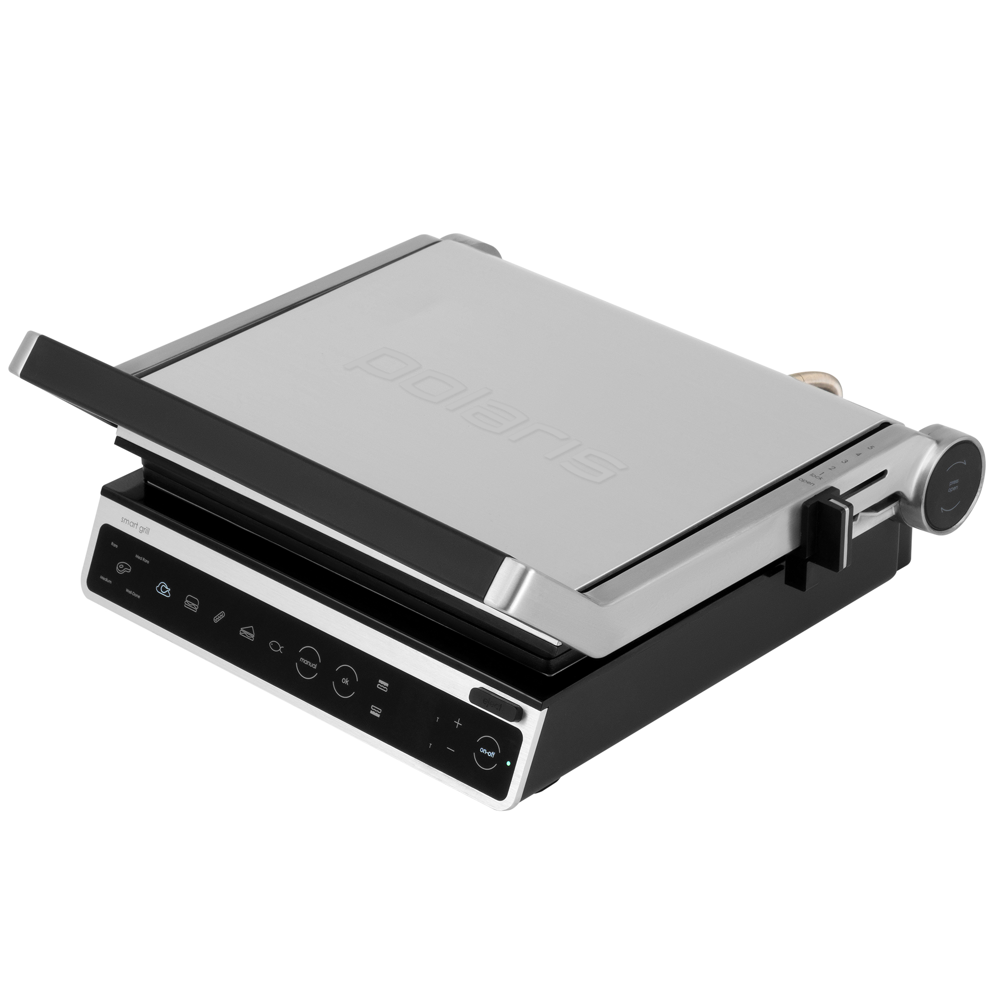 Гриль Polaris PGP 3003 серебристый гриль grill master grill master ф2шмс 1 серебристый