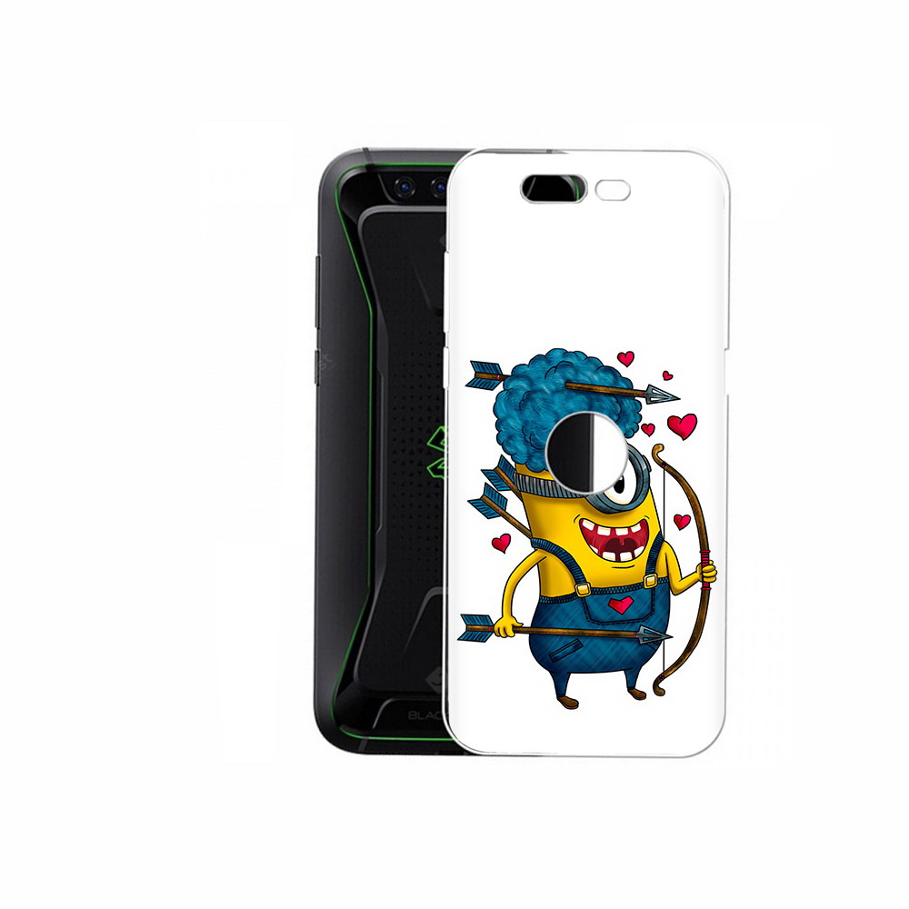 

Чехол MyPads Tocco для Xiaomi Black Shark Миньон купидон (PT144492.337.117), Прозрачный, Tocco