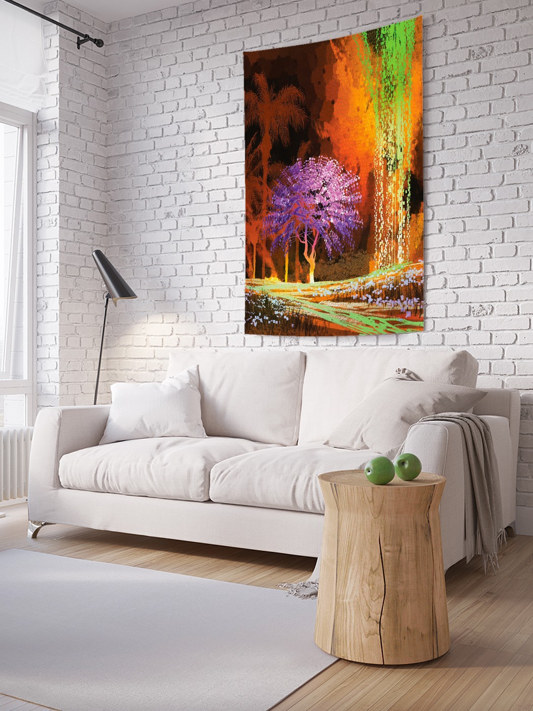 

Вертикальное фотопанно на стену JoyArty Феерический лес 150x200 см, Феерический лес