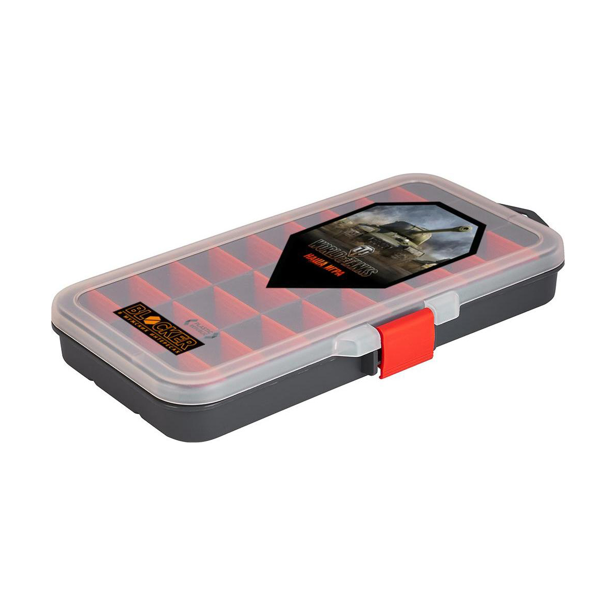 

Органайзер Blocker World of Tanks, для мелочей 21,5 x 12 x 3 см, серый