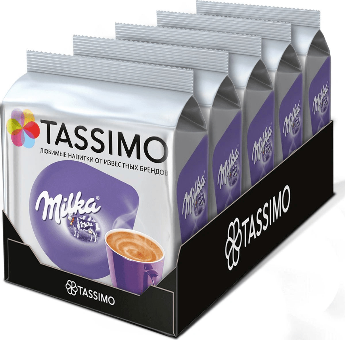 Какао в капсулах Tassimo Milka, 40 порций