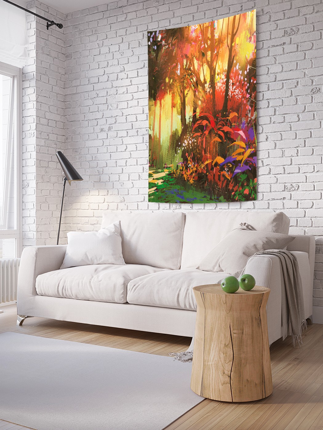 

Вертикальное фотопанно на стену JoyArty Потерянный лес 150x200 см, Потерянный лес