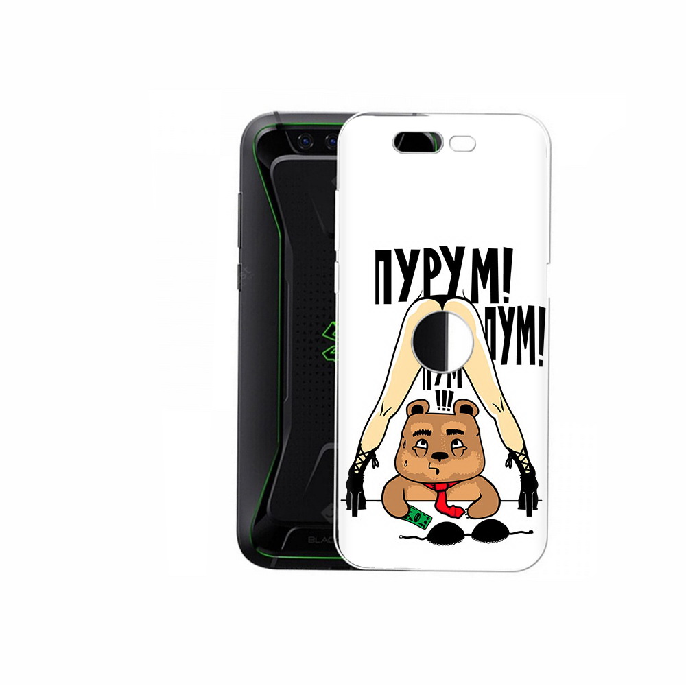 

Чехол MyPads Tocco для Xiaomi Black Shark Пурум пум пум (PT144492.337.140), Прозрачный, Tocco