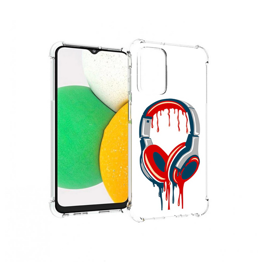 

Чехол MyPads Tocco для Samsung Galaxy A23 не делай громко, Прозрачный, Tocco