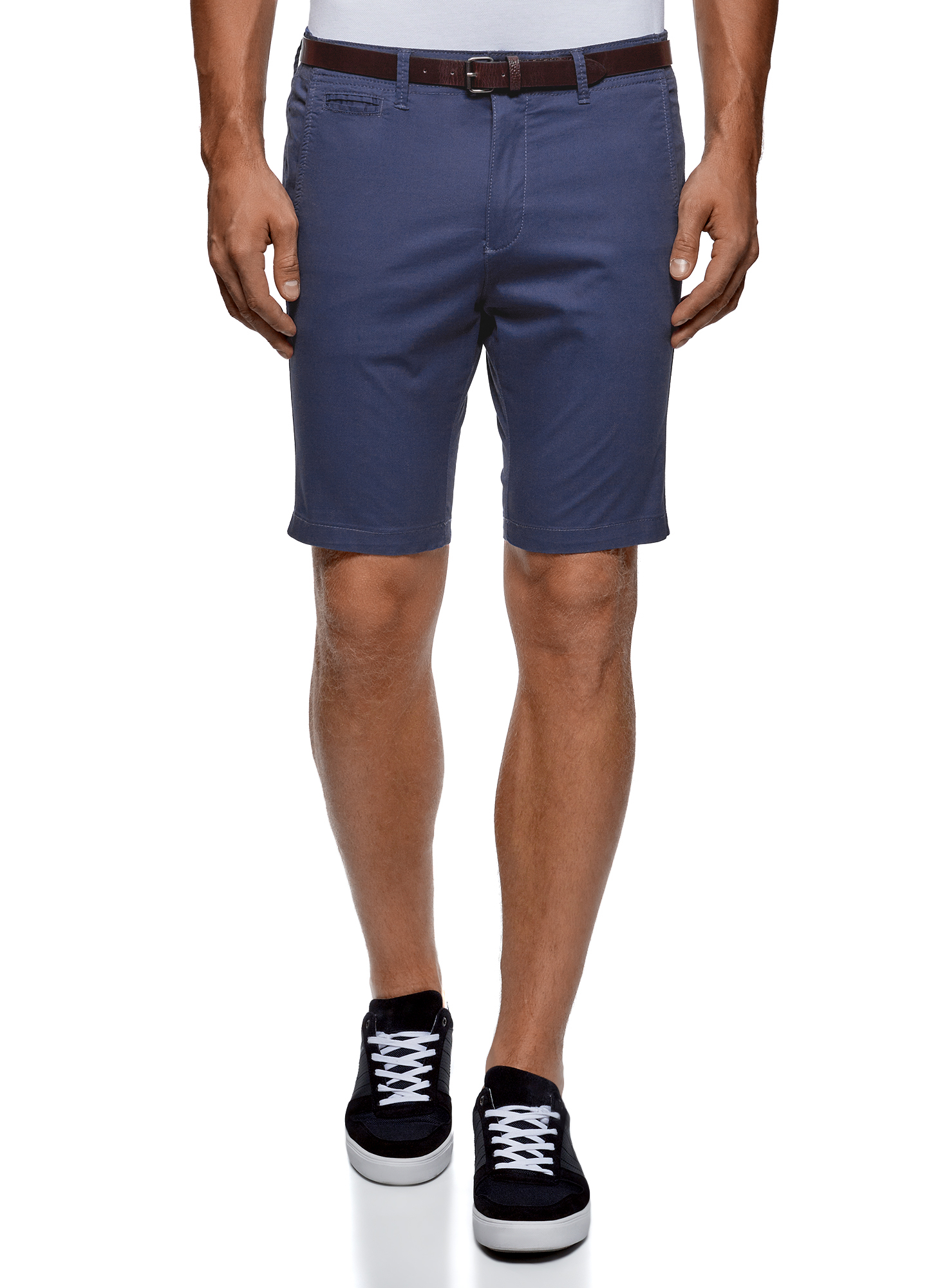 фото Шорты мужские oodji 2l710026m синие 36 eu