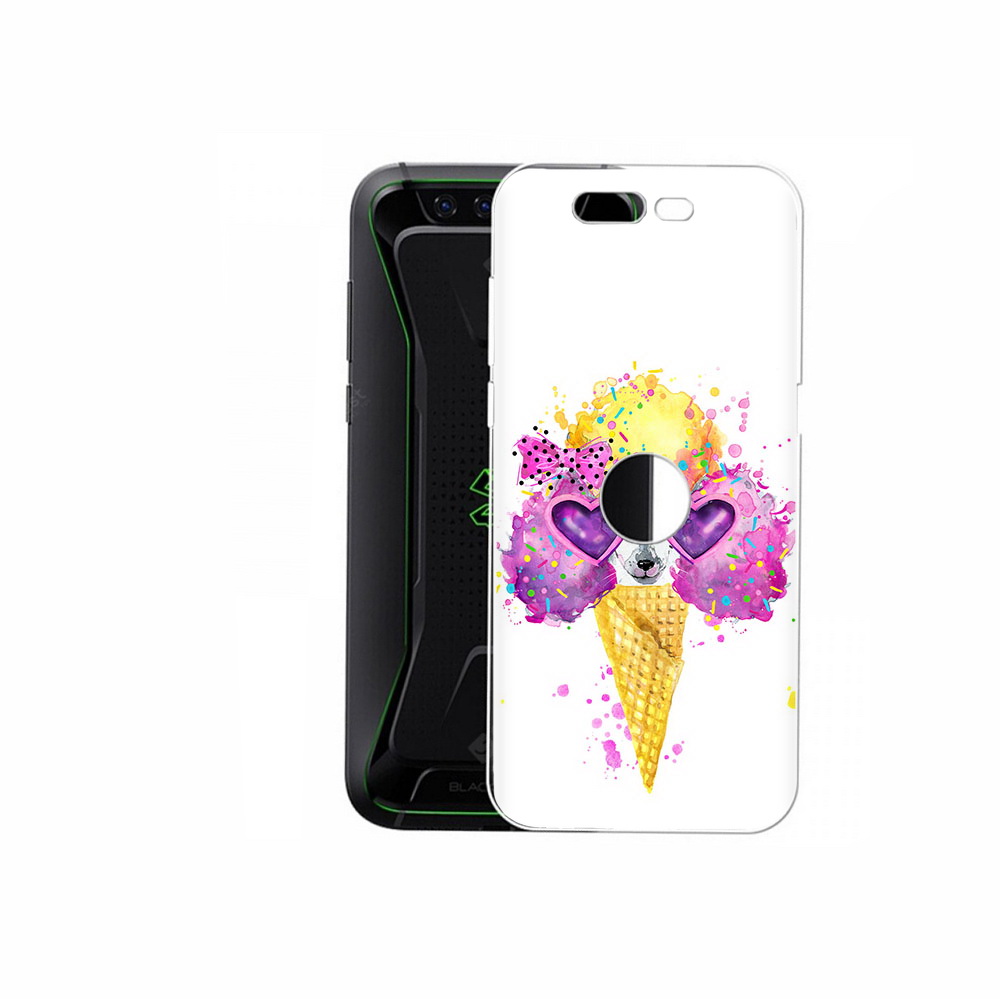 

Чехол MyPads Tocco для Xiaomi Black Shark Рожок (PT144492.337.146), Прозрачный, Tocco
