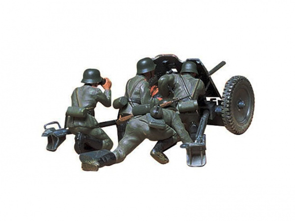 

Сборная модель Tamiya 1/35 Немецкая 37мм. пушка 35035