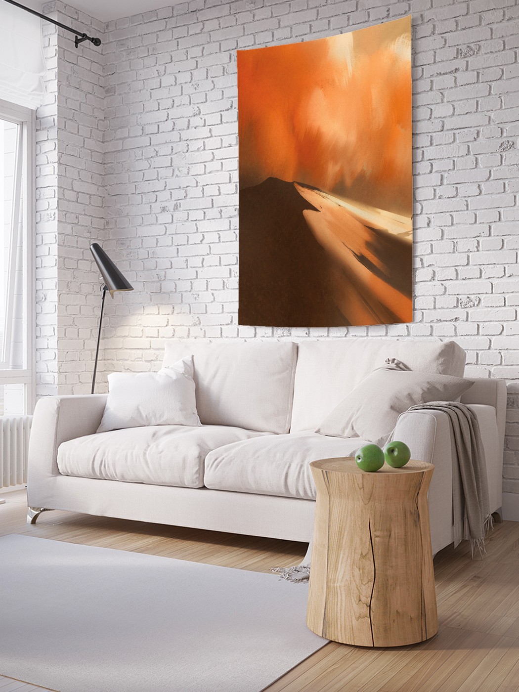 

Вертикальное фотопанно на стену JoyArty Песчаная буря 150x200 см, Песчаная буря