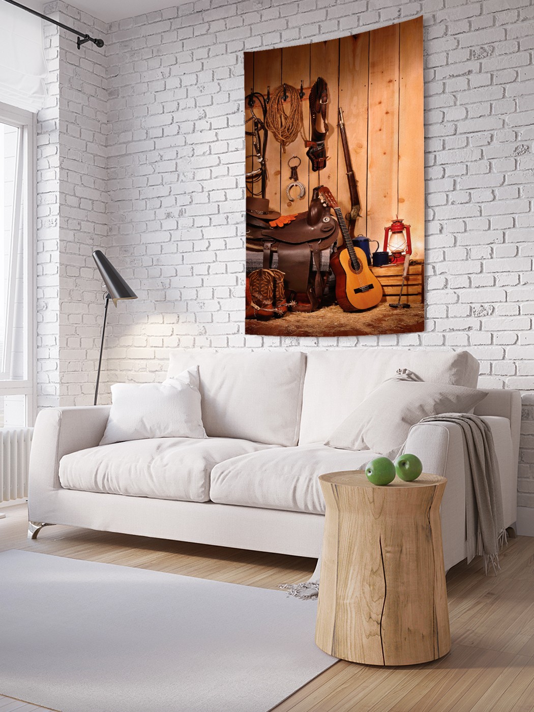 

Вертикальное фотопанно на стену JoyArty Уют ковбоя 150x200 см, Уют ковбоя