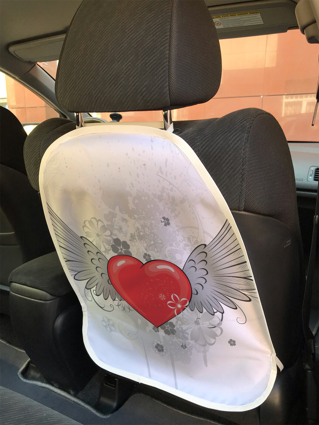 

Накидка на спинку сиденья JoyArty Крылатое сердце, 45х62, Крылатое сердце