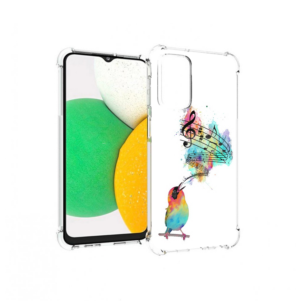

Чехол MyPads Tocco для Samsung Galaxy A23 певчая птичка, Прозрачный, Tocco