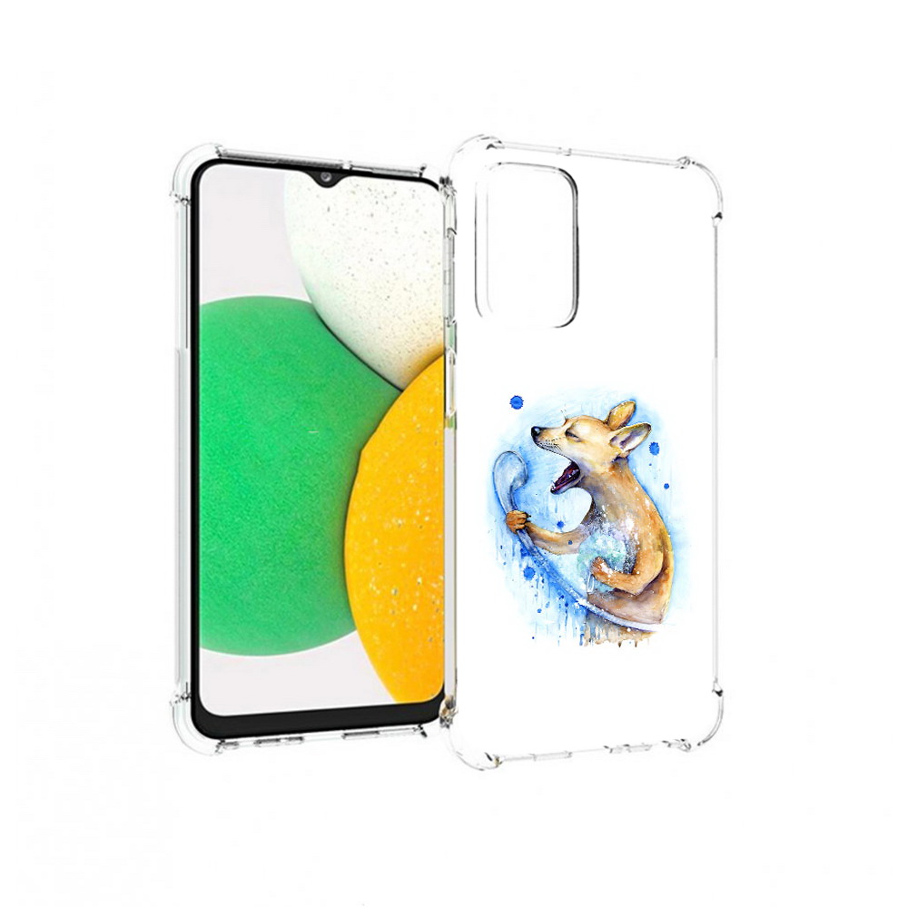 

Чехол MyPads Tocco для Samsung Galaxy A23 пение в душе, Прозрачный, Tocco
