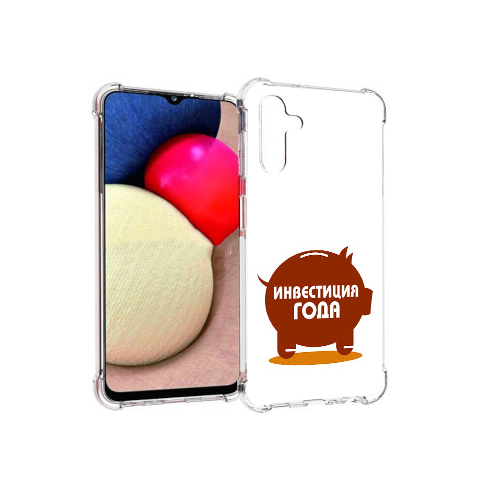 

Чехол MyPads Tocco для Samsung Galaxy A13 5G инвестиция (PT172412.530.376), Прозрачный, Tocco