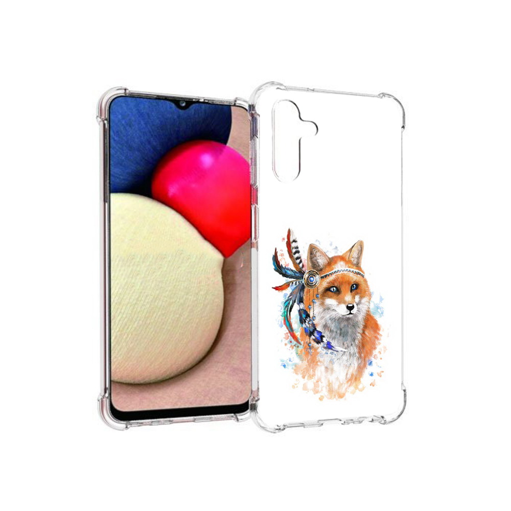 

Чехол MyPads Tocco для Samsung Galaxy A13 5G инду лиса (PT172412.530.377), Прозрачный, Tocco