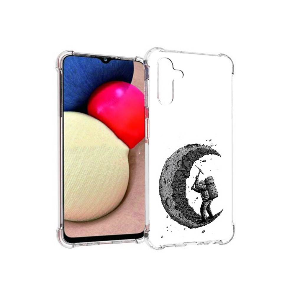 

Чехол MyPads Tocco для Samsung Galaxy A13 5G камненная луна (PT172412.530.384), Прозрачный, Tocco