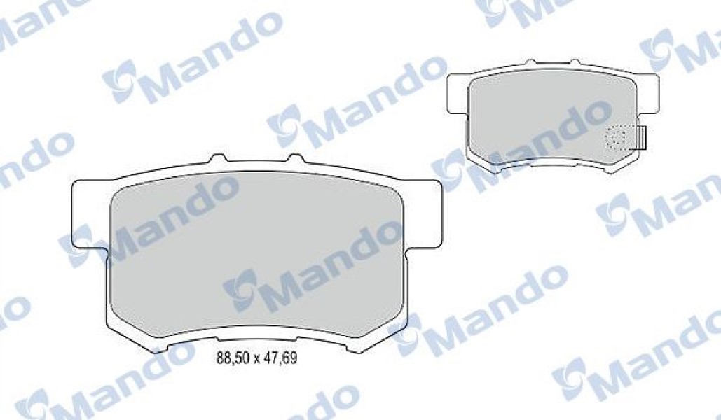

Тормозные колодки Mando mbf015128