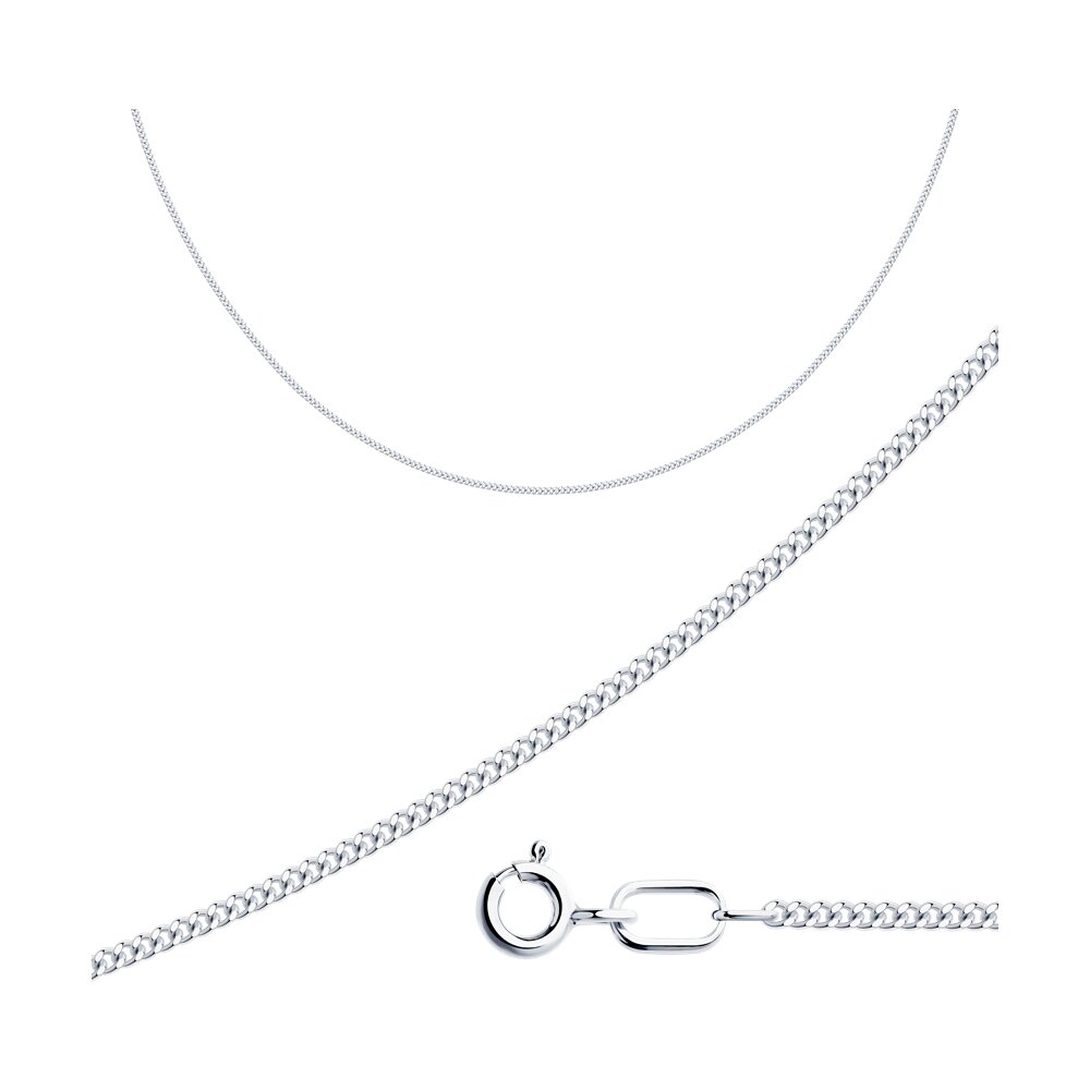 

Цепочка из серебра 65 см Diamant 96-180-02040-1, 96-180-02040-1