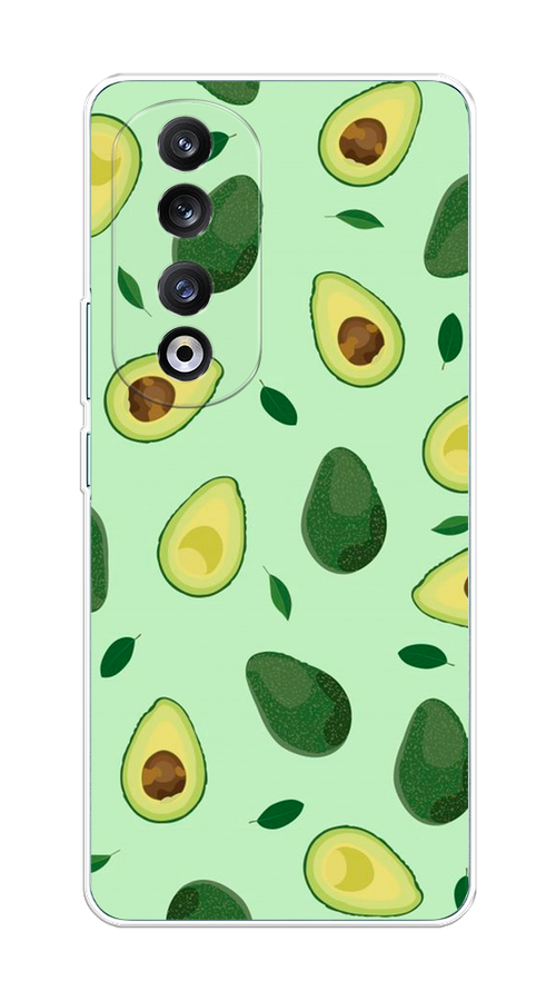

Чехол на Honor 90 Pro "Blue avocado", Коричневый;зеленый, 6121550-1