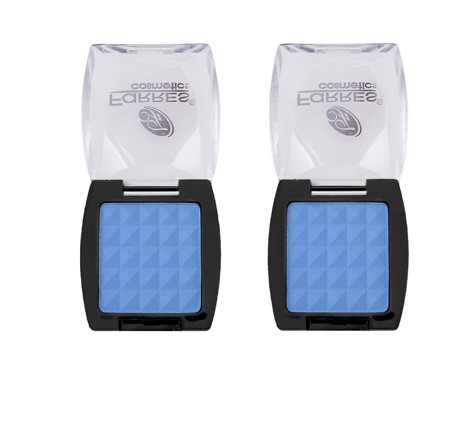

Тени для век Farres cosmetic 1001А Матовые цветные тон 22 Насыщено-голубые 2 шт, 1001А