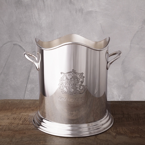 фото Емкость для охлаждения вина roomers tableware silver plated , 9227slv roomers furniture