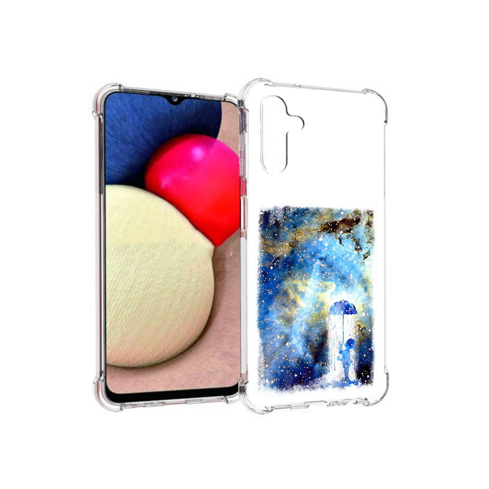 

Чехол MyPads Tocco для Samsung Galaxy A13 5G мальчик в небе (PT172412.530.455), Прозрачный, Tocco
