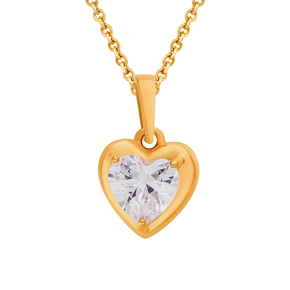 

Кулон из серебра с фианитом 585Gold 703006753, 703006753