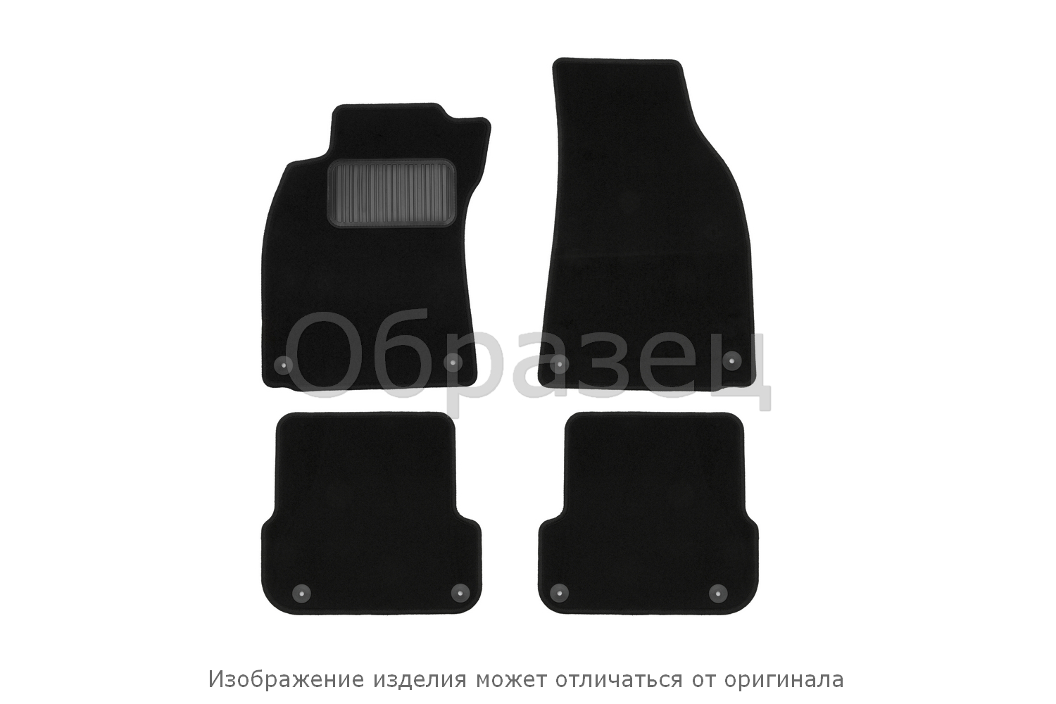 

Коврики в салон TOYOTA Hilux 2010->, пик., 4 шт. (текстиль)