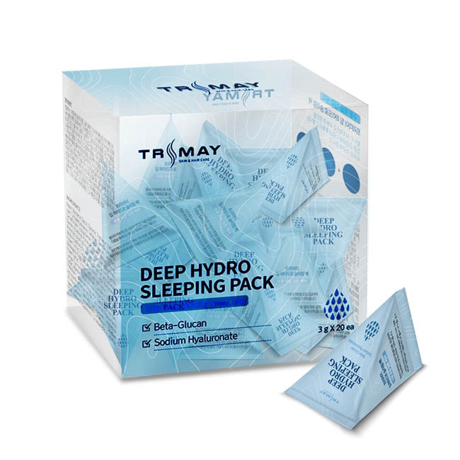 фото Увлажняющая ночная маска с бета-глюканом trimay deep hydro sleeping pack,20 шт.х3 гр.