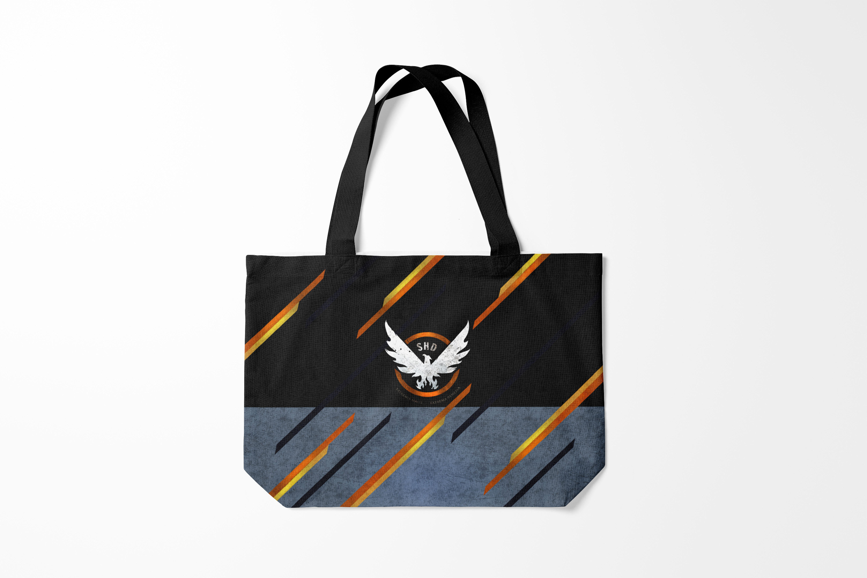 

Сумка шoппер унисекс Burnettie Tom Clancys The Division Extremis Malis, черный, Tom Clancys The Division Extremis Malis