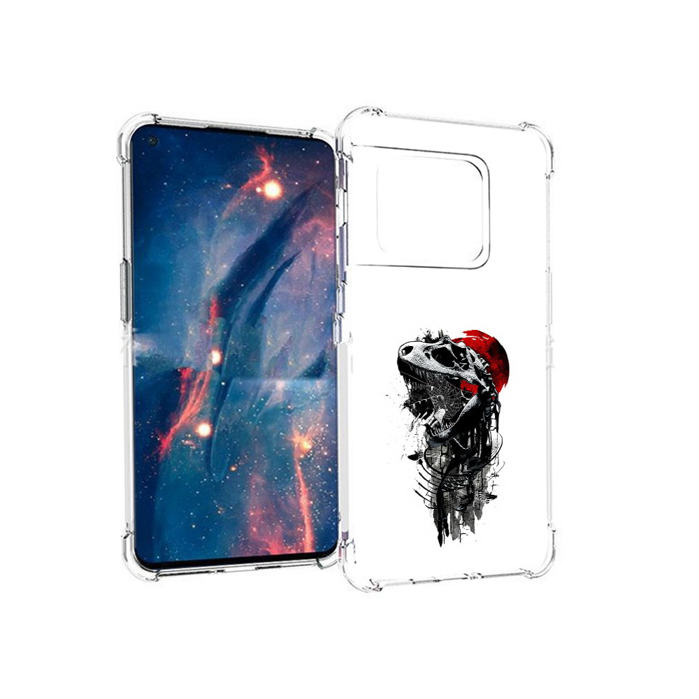 

Чехол MyPads Tocco для OnePlus 10 Pro вымерший динозавр (PT224239.133.284), Прозрачный, Tocco
