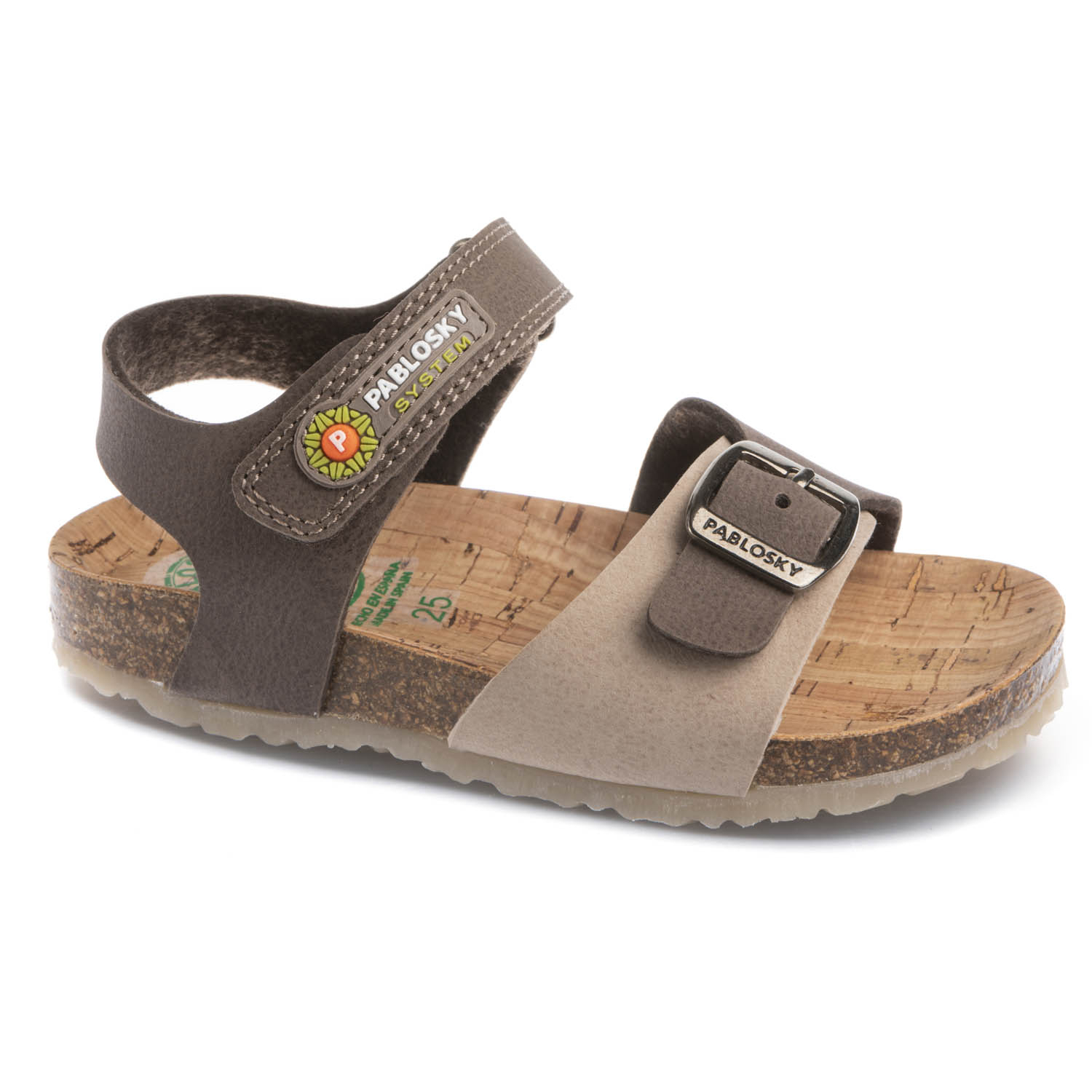 

Сандалии Pablosky для мальчиков, коричневые, размер RU 38, 508890, Коричневый, 508890